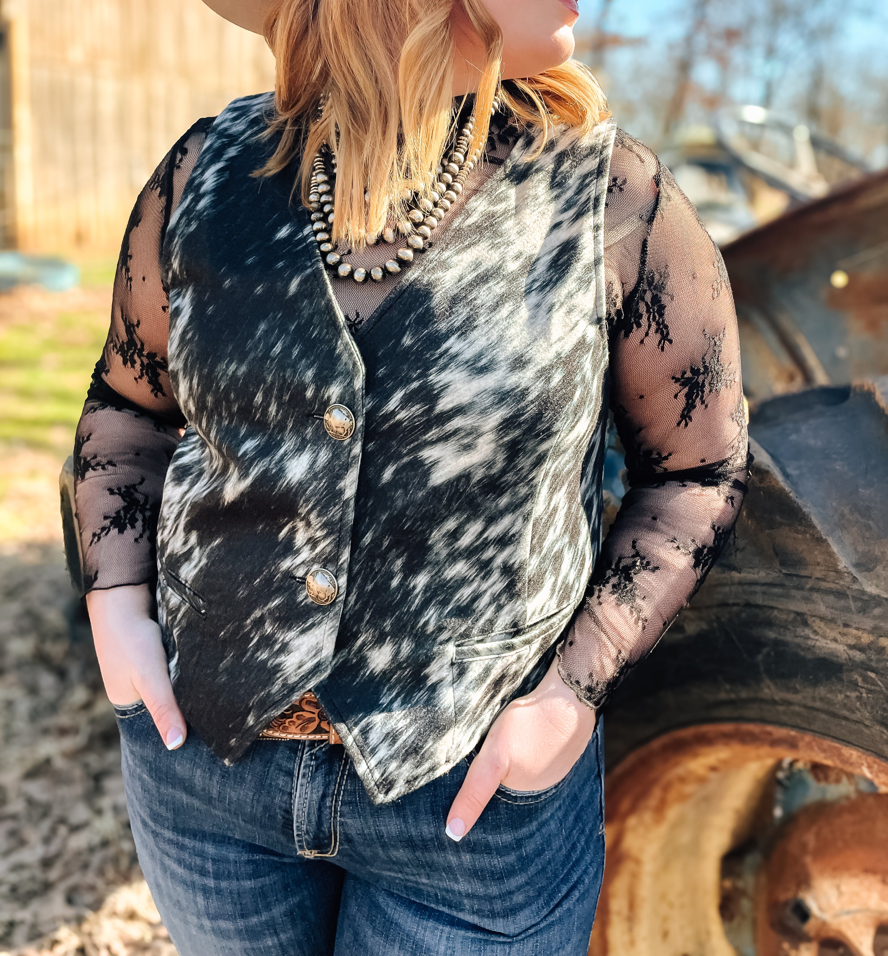 Native Cowpoke Vest