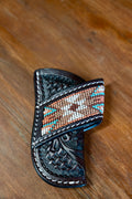 Brown Aztec Leather Sheath