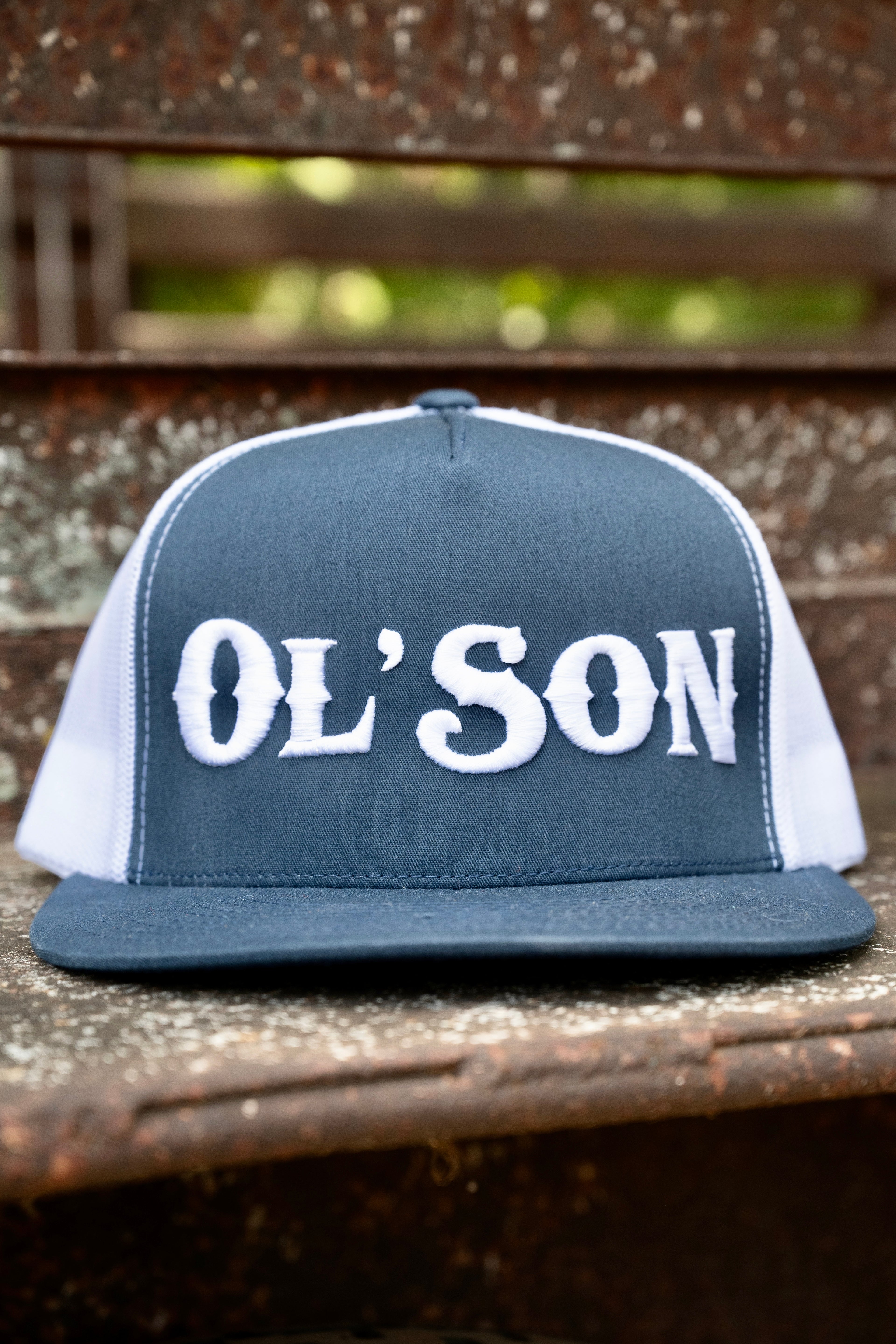 Ol’ Son Navy & White Hat