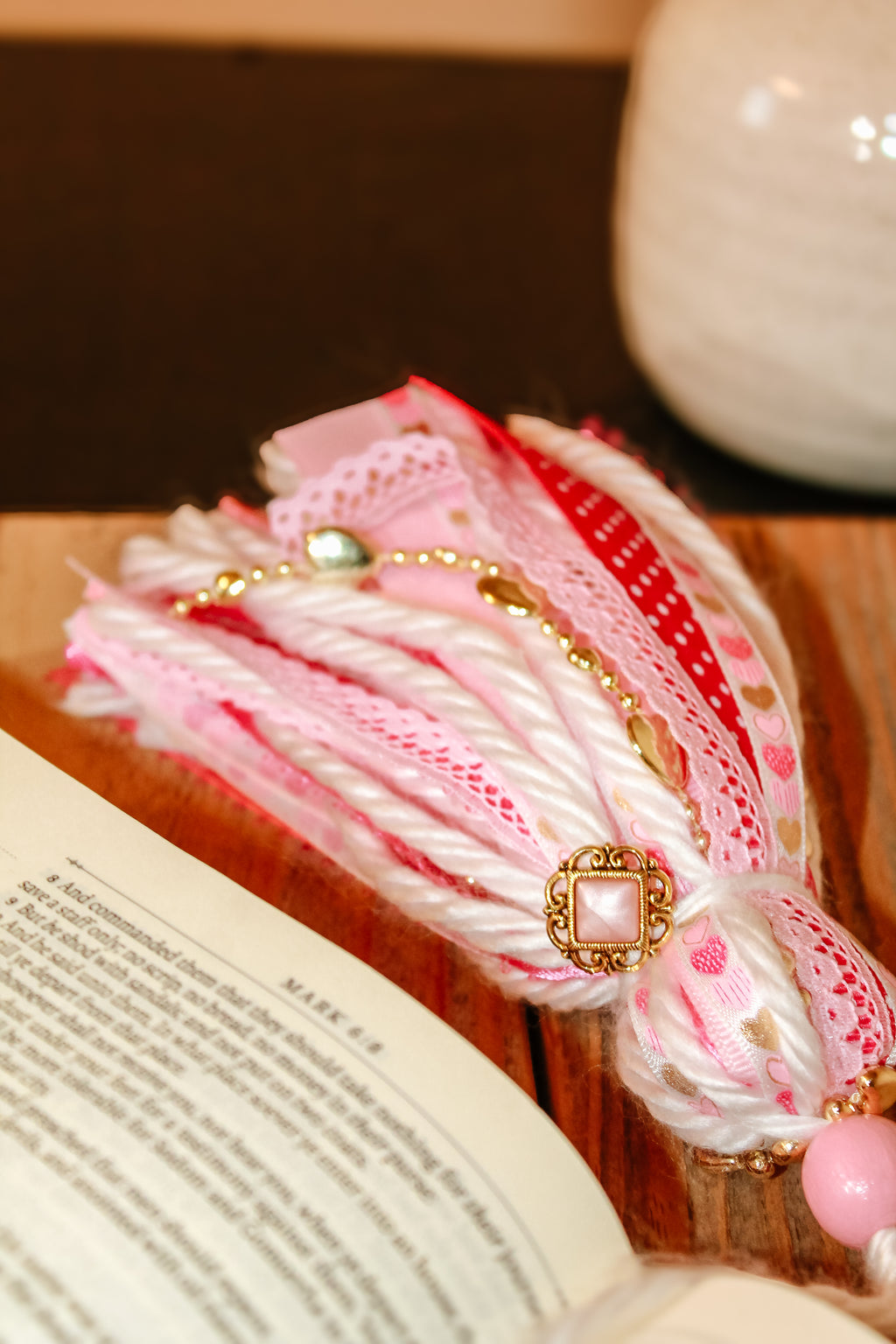 John 13:34 Bible Tassel