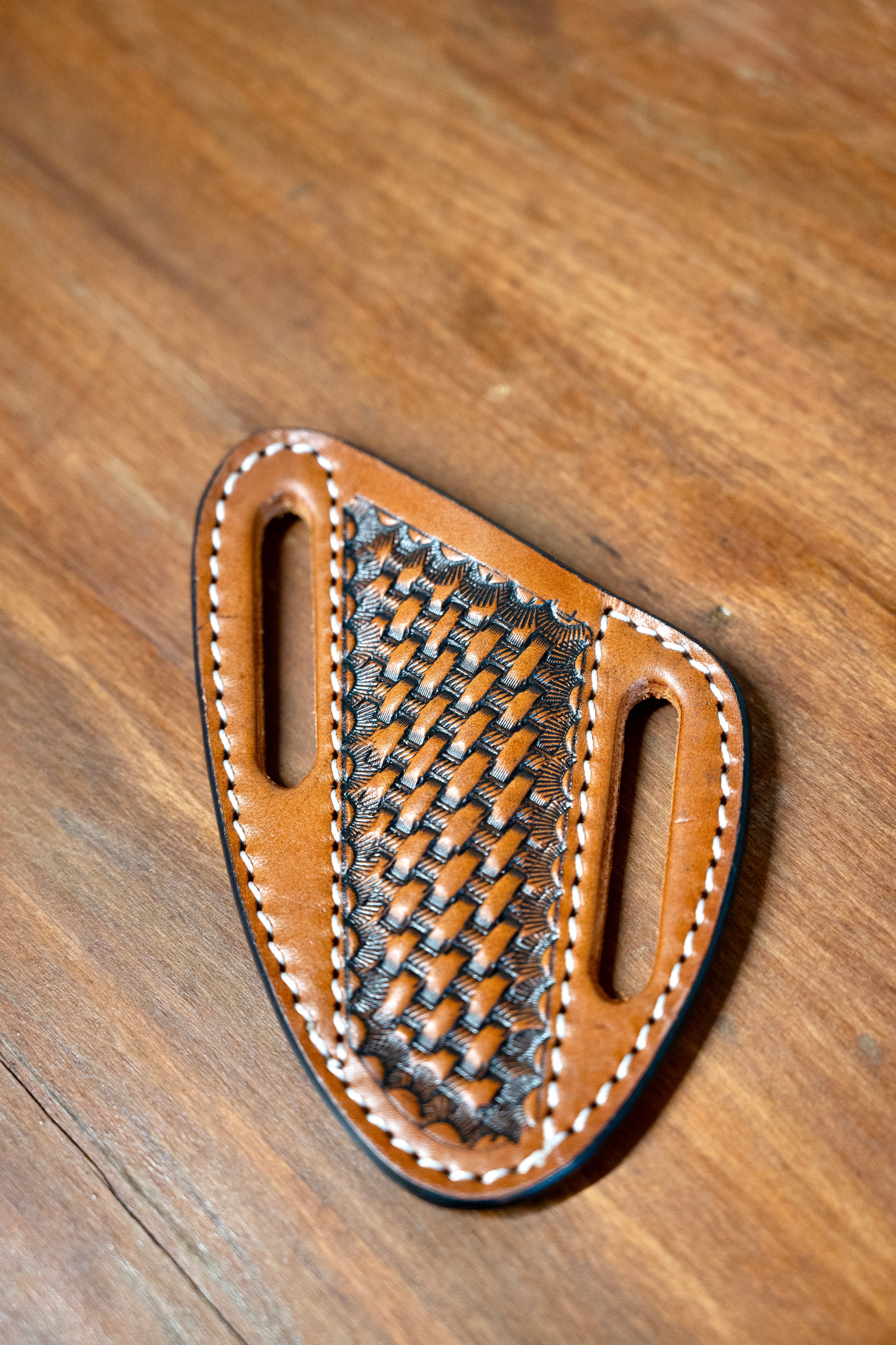 Tooled Leather Sheath