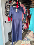 Navy Blue Romper