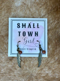 Indian Feather Earrings