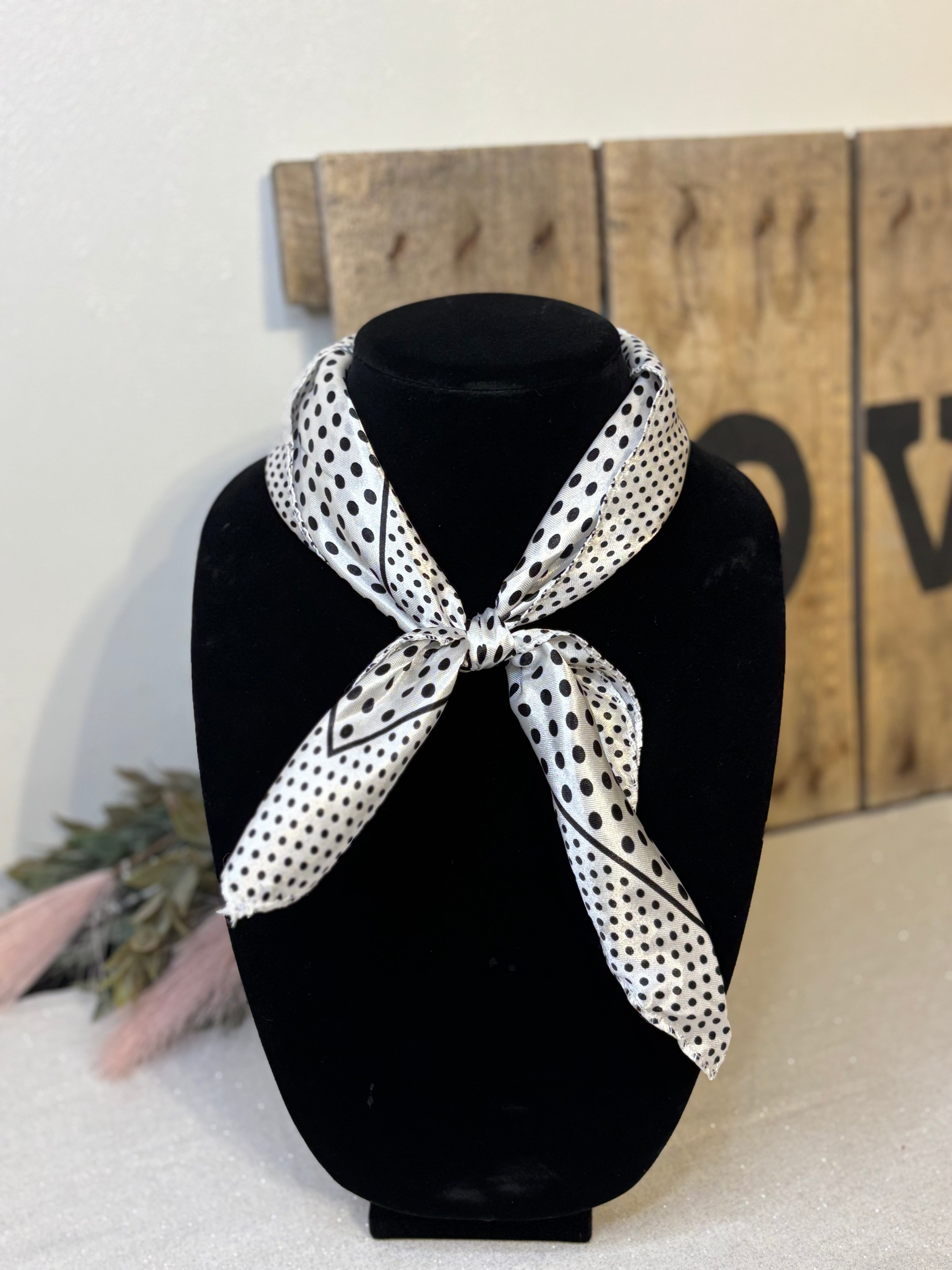 The Poka Dot Small Wild Rag