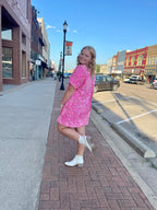 Barbie Sequin T Shirt Dress