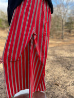 Red Stripped pants