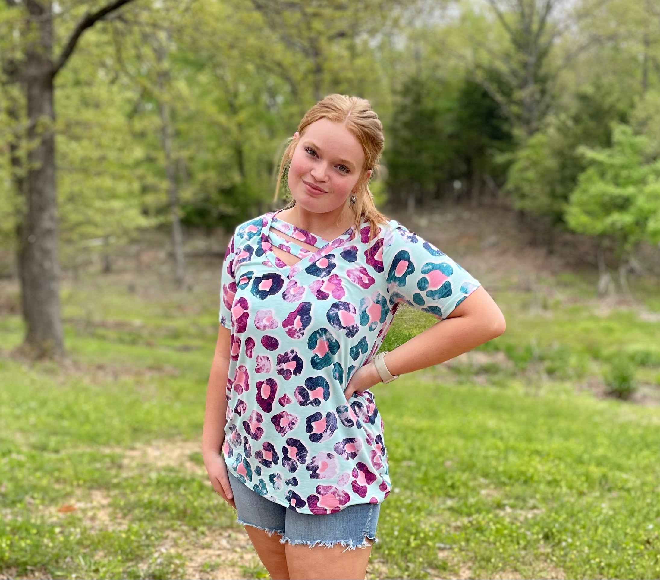 The Sassy Cheetah Top